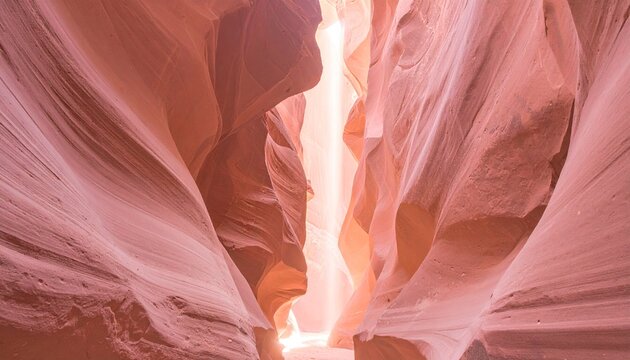 Antelope Canyons Ethereal Light - A Natural Masterpiece of Sandstone Formations.