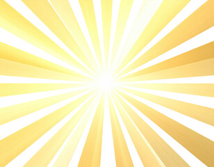 Fototapeta premium Bright golden light emanates from a central point in a starburst pattern