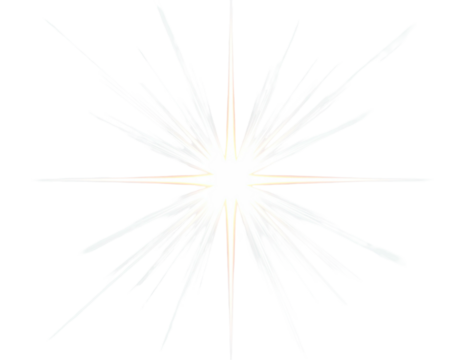 A bright, starburst-like explosion of white light radiating outwards