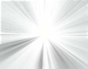 Bright white light explodes outwards from a central point, creating a radial blur effect