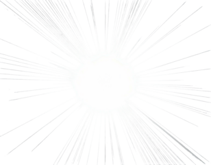 Bright white radial burst emanating outwards against a black background
