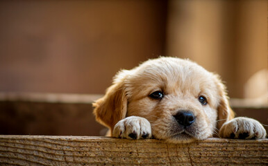 Peekaboo Puppy Charm