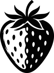 Elegant Strawberry Design for Packaging and Branding Needs with Minimalist Appeal and Natural Charm Ideal for Food and Beverage Product Bundles