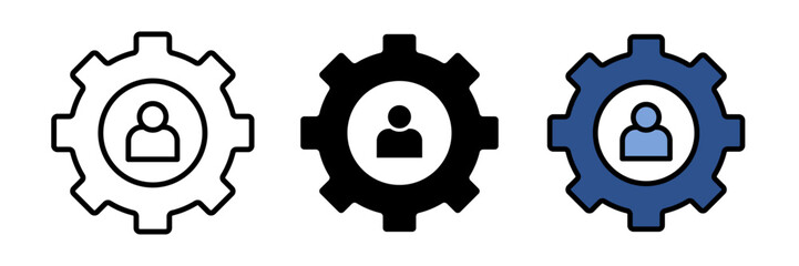 Skills icon Communication Abilities or Professional Skills. Capability, icon, talent, development, ability, vector icons illustrations for graphic design.