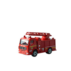 3D Render Fire Truck Transparent