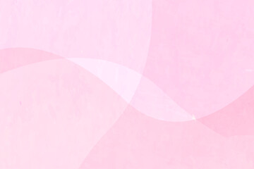 シンプルなピンク色の水彩風和風抽象背景デザイン