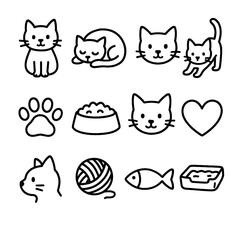 Cat Icon Collection