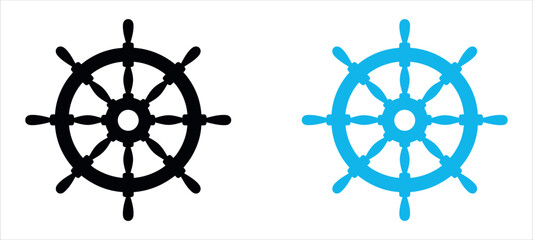 ChatGPT said:

Ship wheel icon in solid and outline style. Perfect for nautical, sailing, and marine design projects. Clean and modern vector illustration.