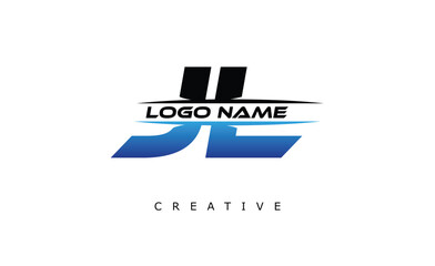 JL Creative Dynamic Logo Design Modern Company Branding Design Creative Monogram Latter Mark.