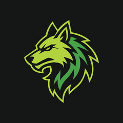 Wolf illustration design