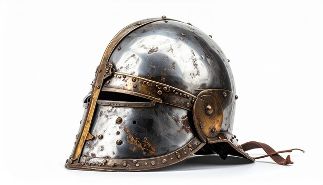 medieval knight helmet