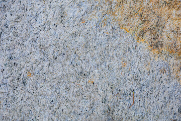 Rough Gray Granite Stone Texture with Rust Stain