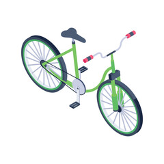 Hybrid Cycle Vector icon which can easily modify or edit