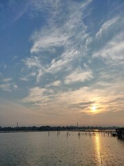 Malabon dike on a nice Saturday morning