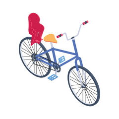 Parenting Cycle Vector icon which can easily modify or edit