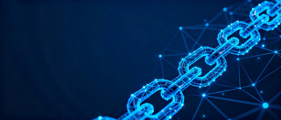    Blue Chain and Network Connection   