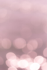 ピンク色の背景の玉ボケ	