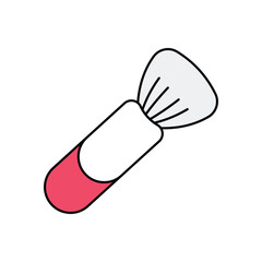 Blush Brush Vector icon