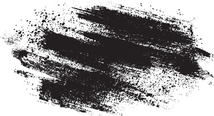 Speckled grunge texture banner with rough edges and overlay effect for retro graphic design projects