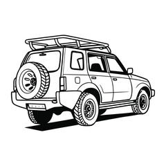 Elegant form in pure lines car