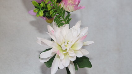仏花と余白