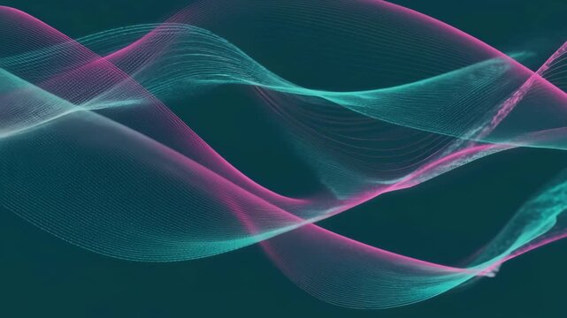 Abstrakter geometrischer Hintergrund &ndash; Moderne Formen und Strukturen in Bewegung
