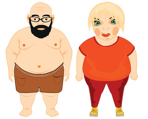 full man and woman.eps