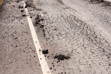 Urban infrastructure damage from natural disasters ground-level photographic evidence of...