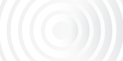 Design white gray colors with circle lines pattern texture background. Use for modern design business modern abstract
