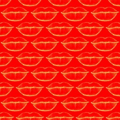 Lips pattern 