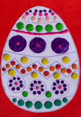 Colorful Easter Egg Craft