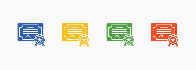 Vaccine Icon Set Color Multiple Style Collection