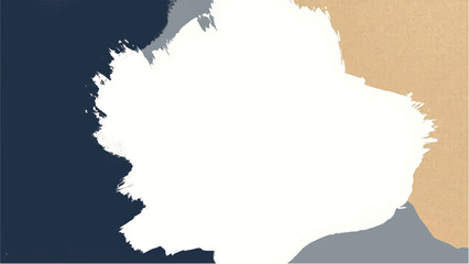 Colorful paint splash background with copy space for text. Paint splatter frame. Colorful paint splatter border.