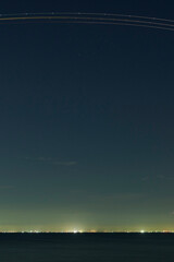 海の上の境界線