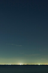 海の上の境界線