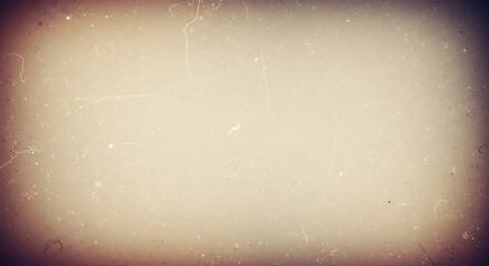 Vintage beige paper texture with dark vignette and subtle scratches effect