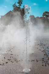 Souffle d’automne sur la fontaine — poésie de l’eau et du chêne