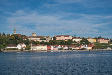 Bodensee, auf dem see vor Meersburg