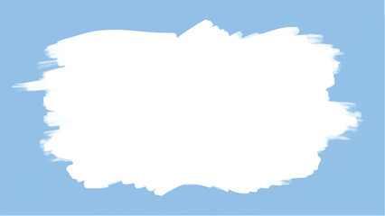 Obraz premium Blue paint frame background. Blue paint frame with copy spaces for text and creative designs. Blue border frame.