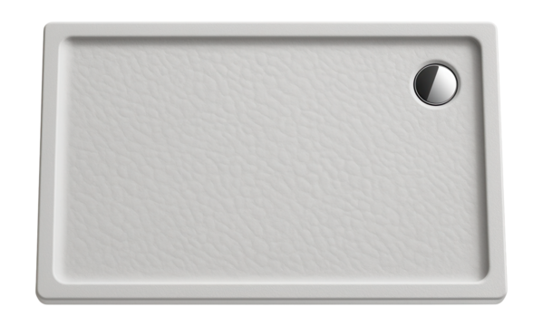 Anti-slip shower tray for family homes, providing safe footing for all ages.