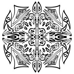 abstract floral ornament