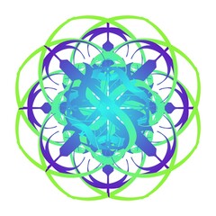 Intricate Mandala Pattern Vector Design Abstract