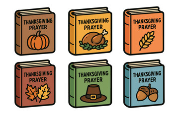 Christmas tree designs for festive decorations and events. Set of 6 vector illustration