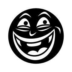funny meme face retro 90s cartoon style vector art illustration