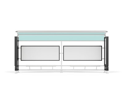 Bus Stop Front View