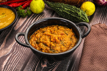 Indian cuisine - Dal Tadka lentil