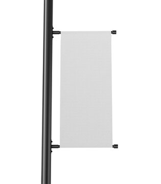 Lamp Post Banner Front View