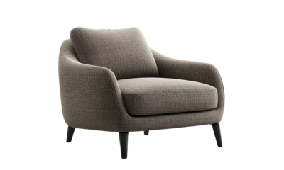 Cozy living room armchair modern home furniture design contemporary setting close-up view comfort and style