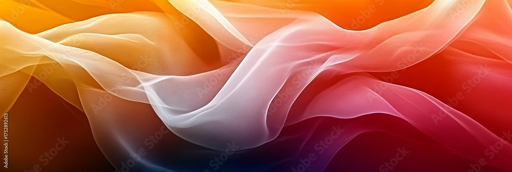 Canvas Prints ethereal abstract texture swirling waves of light and color in a dreamlike background design