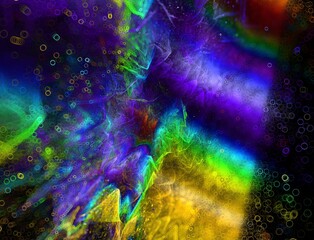 Imaginatory fractal abstract background Image